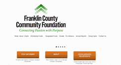 Desktop Screenshot of franklincountygiving.org